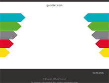 Tablet Screenshot of gamizer.com